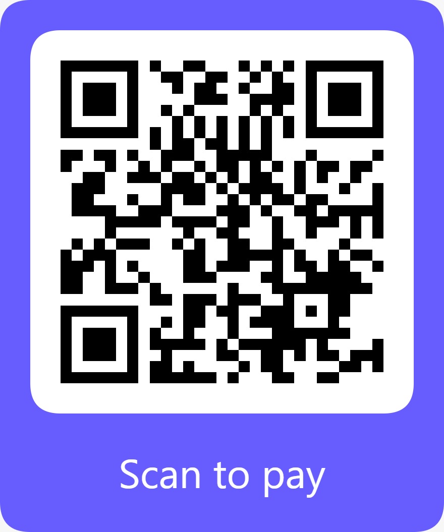 QR code to donate to Sapana Village Social Impact
